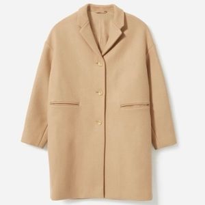 Everlane Cocoon coat, NWT, Size 00, Camel color